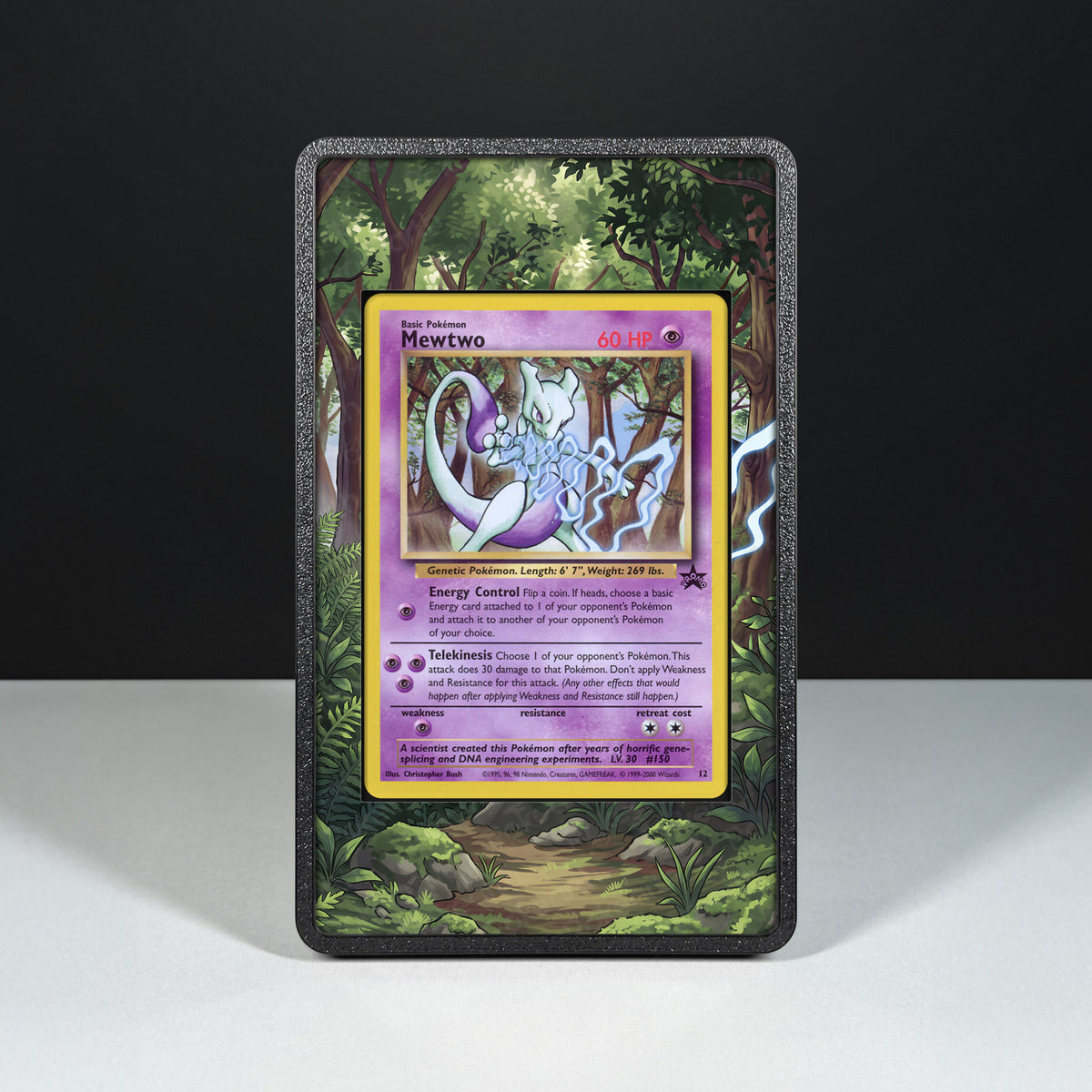 Mewtwo 12 - Pokémon Extended Artwork Display Case