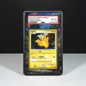 Pikachu PW (Koreanisch) - Hülle mit erweitertem Artwork für bewertete Karten