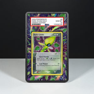 Dark Celebi 4/101 - Hülle mit erweitertem Artwork für bewertete Karten