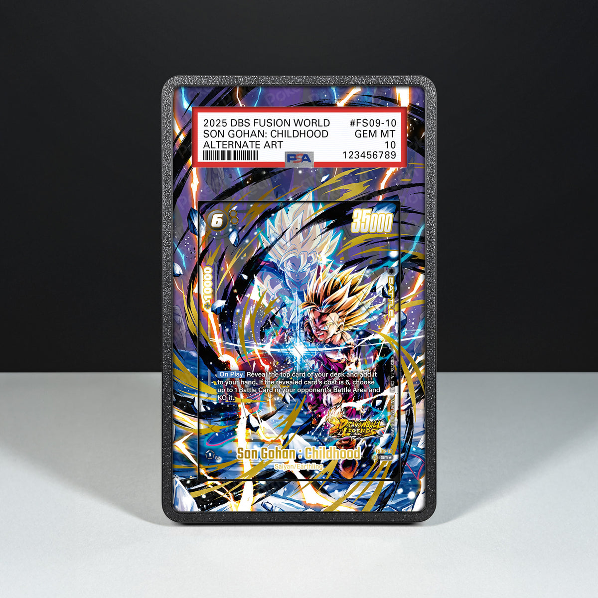 Son Gohan : Childhood FS09-10 - Graded Card Extended Artwork Display Case