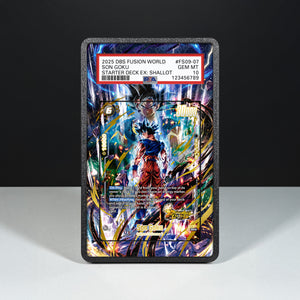 Son Goku FS09-07 - Case mit erweitertem Artwork für bewertete Karten