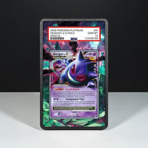 Gengar Lv.X 97/99 - Graded Card Extended Artwork Display Case - Display Case Extended Artwork Pokearth