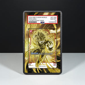 Son Goku FP-006 - Graded Card Extended Artwork Display Case - Display Case Extended Artwork Pokearth
