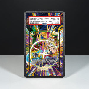 Son Gohan : SH FB07-121 - Graded Card Extended Artwork Display Case - Display Case Extended Artwork Pokearth