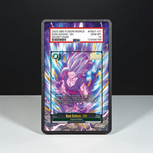 Son Gohan : SH FB07-121 - Graded Card Extended Artwork Display Case - Display Case Extended Artwork Pokearth