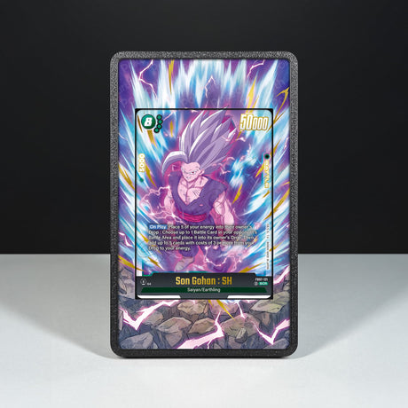 Son Gohan : SH FB07-121 - Custodia con Artwork Esteso per Carte Dragon Ball - Display Case Extended Artwork Pokearth