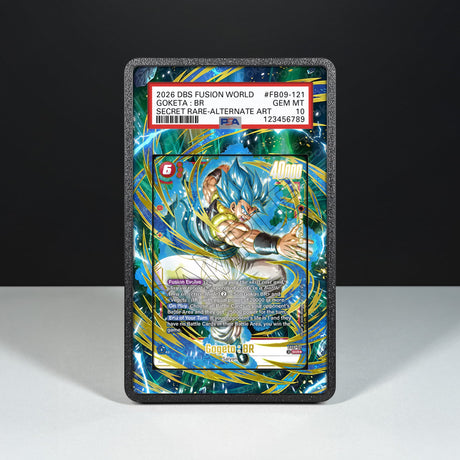 Gogeta : BR FB09-121 - Graded Card Extended Artwork Display Case - Display Case Extended Artwork Pokearth