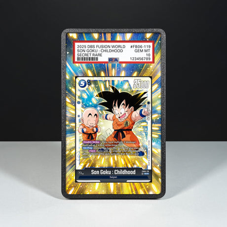 Son Goku : Childhood FB06-119 - Graded Card Extended Artwork Display Case - Display Case Extended Artwork Pokearth