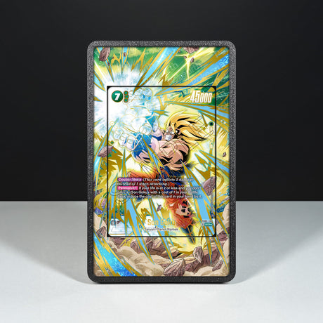 Son Goku FB05-119 - Custodia con Artwork Esteso per Carte Dragon Ball - Display Case Extended Artwork Pokearth