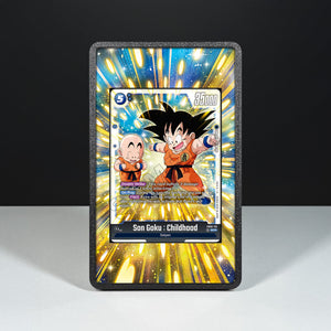 Son Goku : Childhood FB06-119 - Custodia con Artwork Esteso per Carte Dragon Ball - Display Case Extended Artwork Pokearth