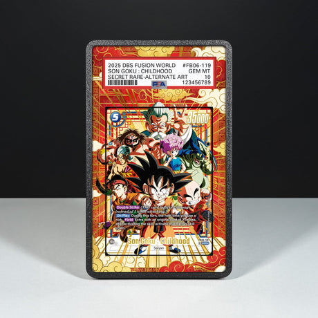Son Goku : Childhood FB06-119 - Graded Card Extended Artwork Display Case - Display Case Extended Artwork Pokearth