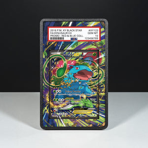 Venusaur EX XY123 - Graded Card Extended Artwork Display Case - Display Case Extended Artwork Pokearth