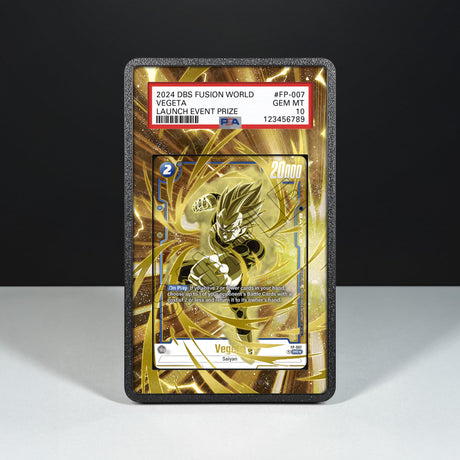 Vegeta FP-007 - Graded Card Extended Artwork Display Case - Display Case Extended Artwork Pokearth