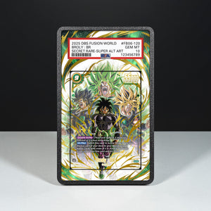 Broly : BR FB06-120 - Graded Card Extended Artwork Display Case - Display Case Extended Artwork Pokearth