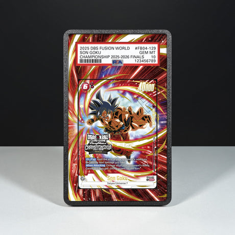 Son Goku FB04-129 - Graded Card Extended Artwork Display Case - Display Case Extended Artwork Pokearth