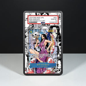 Boa Hancock OP07-051 - Custodia con Artwork Esteso per Carte Gradate - Display Case Extended Artwork Pokearth