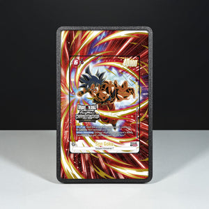 Son Goku FB04-129 - Custodia con Artwork Esteso per Carte Dragon Ball - Display Case Extended Artwork Pokearth
