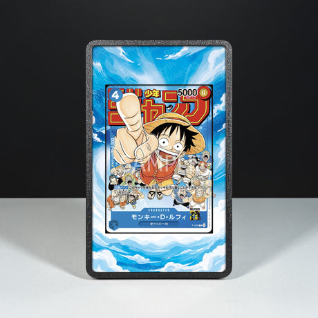 Monkey D. Luffy P-033 - Case con Artwork Esteso per Carte One Piece