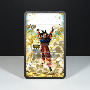 Son Goku FB05-030 - Custodia con Artwork Esteso per Carte Dragon Ball - Display Case Extended Artwork Pokearth