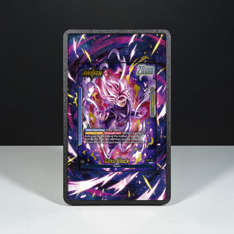 Goku Black FB01-035 - Custodia con Artwork Esteso per Carte Dragon Ball - Display Case Extended Artwork Pokearth