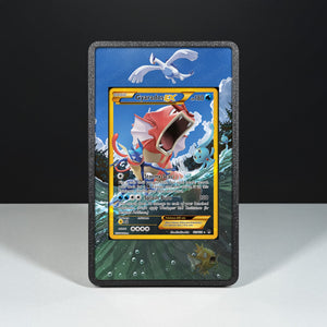 Gyarados EX 123/122 - Custodia con Artwork Esteso per Carte Pokémon - Display Case Extended Artwork Pokearth
