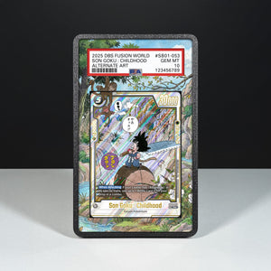 Son Goku : Childhood SB01-053 - Graded Card Extended Artwork Display Case - Display Case Extended Artwork Pokearth