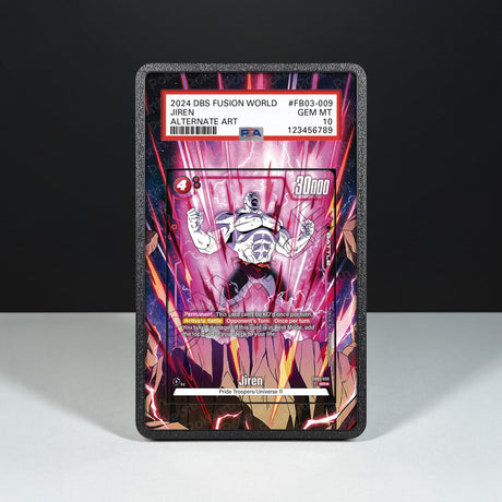 Jiren FB03-099 - Graded Card Extended Artwork Display Case - Display Case Extended Artwork Pokearth
