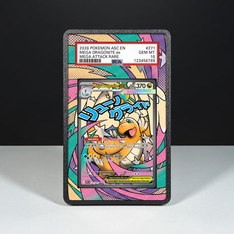 Mega Dragonite ex 271/217 - Case con Artwork Esteso per Carte Gradate