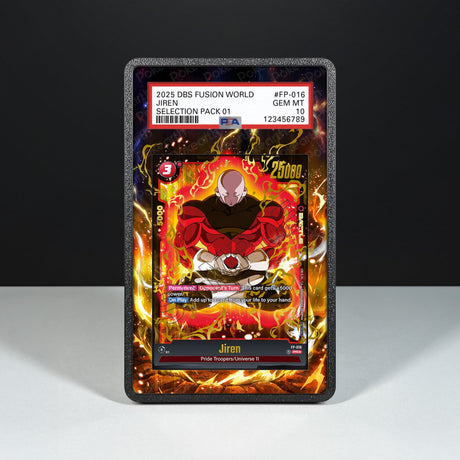 Jiren FP-016 - Graded Card Extended Artwork Display Case - Display Case Extended Artwork Pokearth