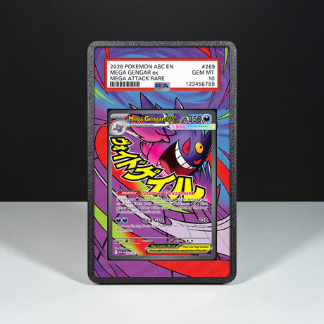Mega Gengar ex 269/217 - Case con Artwork Esteso per Carte Gradate