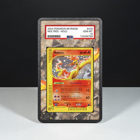 Moltres H20/H32 - Case con Artwork Esteso per Carte Gradate