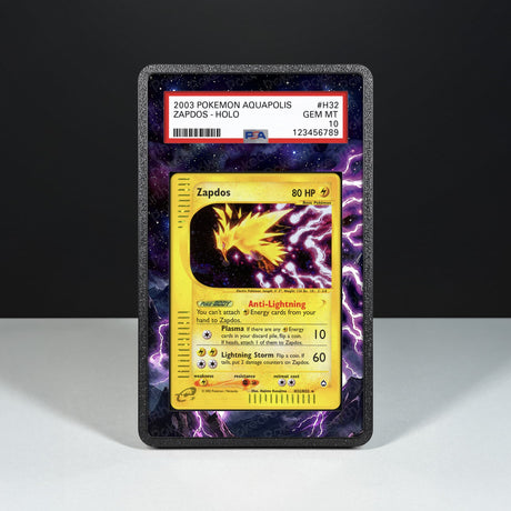 Zapdos H32/H32 - Case con Artwork Esteso per Carte Gradate
