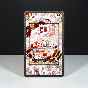 Gum-Gum Fire-Fist Pistol Red Hawk OP11-114 - One Piece Extended Artwork Display Case - Display Case Extended Artwork Pokearth
