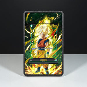 Son Goku FP-008 - Custodia con Artwork Esteso per Carte Dragon Ball - Display Case Extended Artwork Pokearth