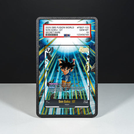 Son Goku FB07-122 - Graded Card Extended Artwork Display Case - Display Case Extended Artwork Pokearth