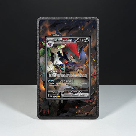 Zoroark ex di N 185/159 - Case con Artwork Esteso per Carte Pokémon