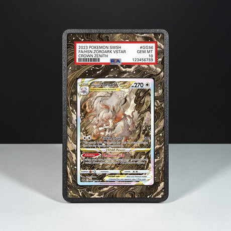 Zoroark di Hisui V ASTRO GG56/GG70 - Case con Artwork Esteso per Carte Gradate
