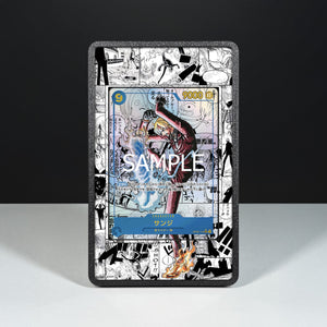 Sanji OP06-119 Manga - Custodia con Artwork Esteso per Carte One Piece - Display Case Extended Artwork Pokearth