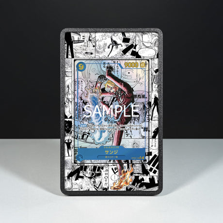 Sanji OP06-119 Manga - Custodia con Artwork Esteso per Carte One Piece - Display Case Extended Artwork Pokearth