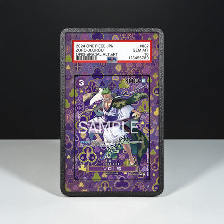 Zoro-Juurou OP05-067 - Graded Card Extended Artwork Display Case - Display Case Extended Artwork Pokearth