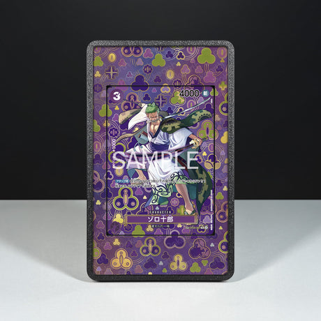 Zoro-Juurou OP05-067 - Custodia con Artwork Esteso per Carte One Piece - Display Case Extended Artwork Pokearth
