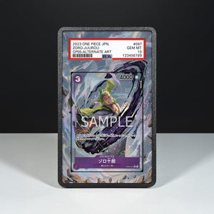 Zoro-Juurou OP05-067 - Graded Card Extended Artwork Display Case - Display Case Extended Artwork Pokearth