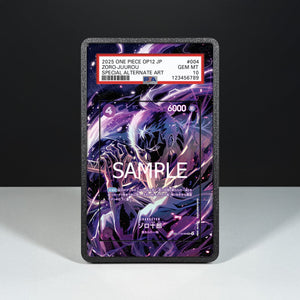 Zoro-Juurou ST18-004 - Graded Card Extended Artwork Display Case - Display Case Extended Artwork Pokearth