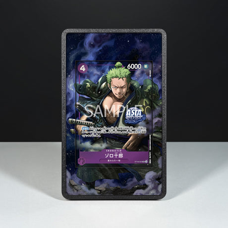 Zoro-Juurou ST18-004 - Custodia con Artwork Esteso per Carte One Piece - Display Case Extended Artwork Pokearth
