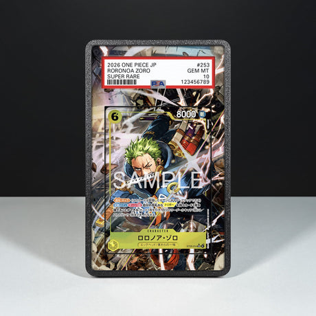 Roronoa Zoro ST29-014 - Graded Card Extended Artwork Display Case - Display Case Extended Artwork Pokearth