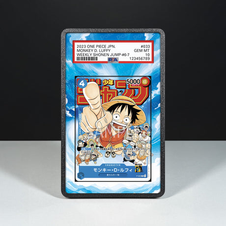 Monkey D. Luffy P-033 - Case con Artwork Esteso per Carte Gradate