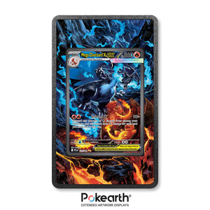 Mega Charizard X ex 125/094 - Custodia con Artwork Esteso per Carte Pokémon - Display Case Extended Artwork Pokearth