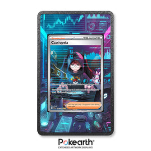 Cassiopea 094/064 - Custodia con Artwork Esteso per Carte Pokémon - Display Case Extended Artwork Pokearth