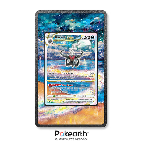 Darkrai V ASTRO GG50/GG70 - Custodia con Artwork Esteso per Carte Pokémon - Display Case Extended Artwork Pokearth