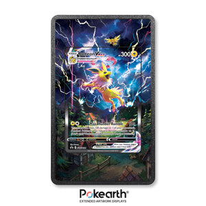Jolteon VMAX SWSH 184 - Custodia con Artwork Esteso per Carte Pokémon - Display Case Extended Artwork Pokearth